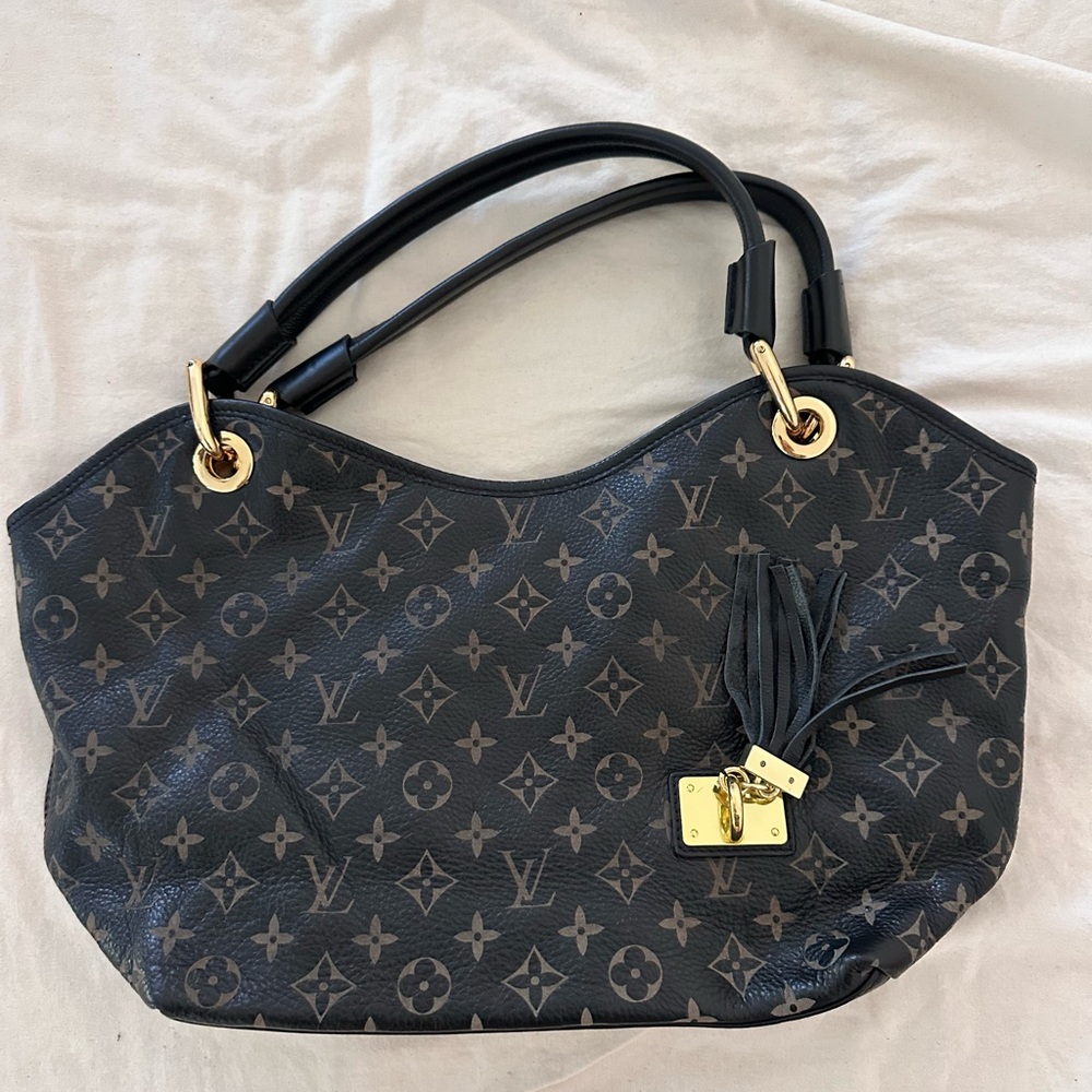 Louis Vuitton Black Monogram Shoulder Bag